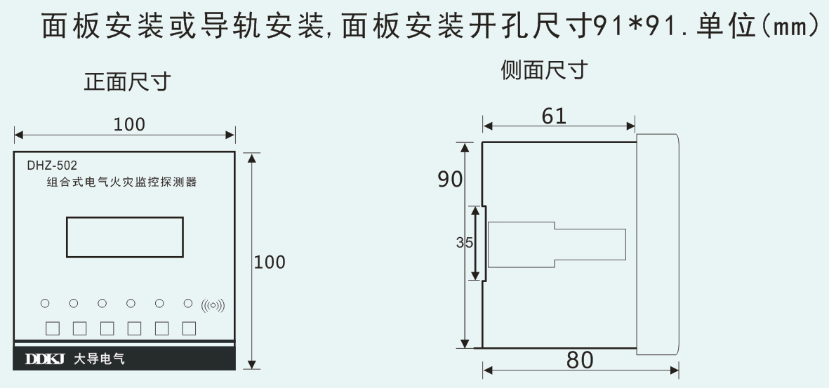 DHZ-502S分體型探測(cè)器